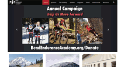 Desktop Screenshot of bendenduranceacademy.org